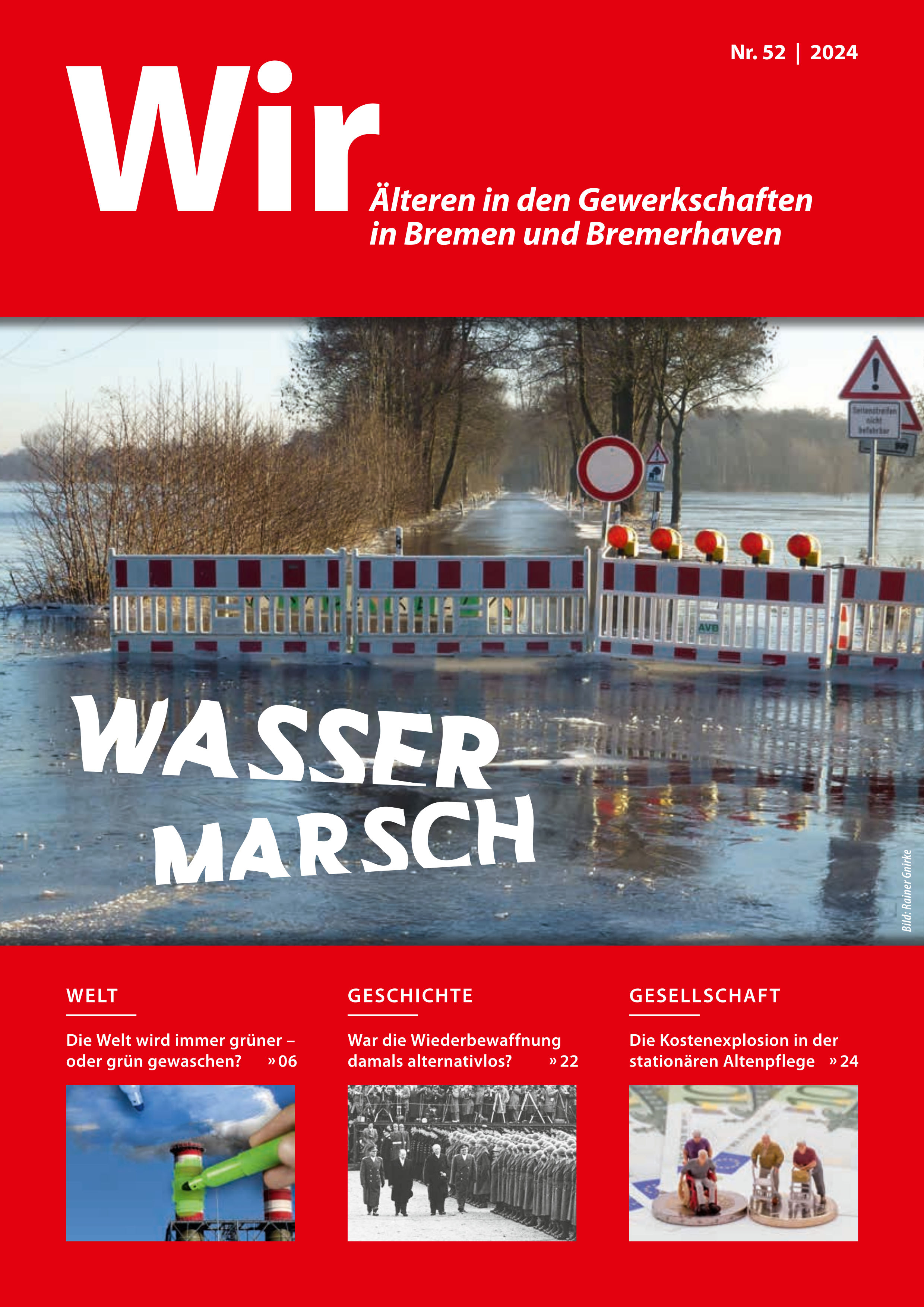 Zeitschrift WIR Ausgabe 52 Titelbild